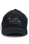 Mother Hats Off Baseball Cap In Black