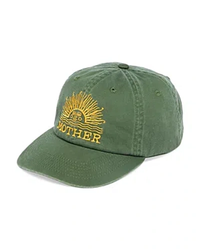 Mother Hats Off Baseball Cap In Green/yellow