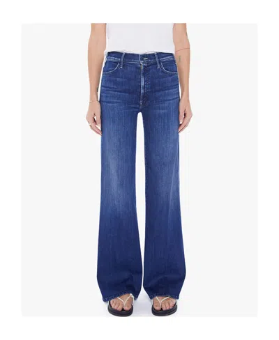 Mother Heirloom Flared Jeans In Blue