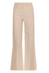 Mother High-rise Flared Jeans In Green