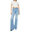 Mother The Doozy Flare Jeans In Multi