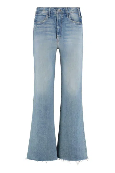 Mother High-rise Straight Leg Jeans