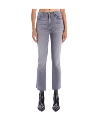 MOTHER MOTHER HIGH WAIST CROPPED JEANS