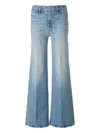 Mother High-waist Flared Jeans In Blue