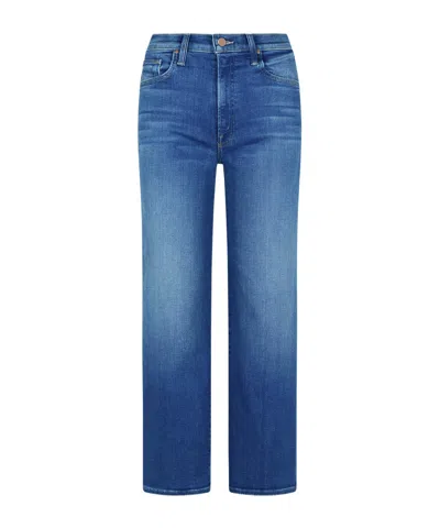 Mother High Waist Jeans In Blue