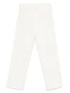 Mother High Waist Jeans In Light Beige In Beige