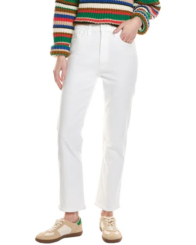 Mother High-waist Rider Ankle Fairest Of Them All Crop Jean In White
