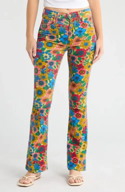 MOTHER MOTHER HIGH WAIST WEEKEND SKIMP FLARE LEG JEANS