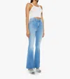 Mother High Waisted Weekender Fray Read Between The Lines Jeans