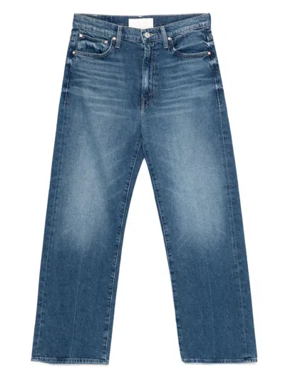Mother High-waisted Cropped Jeans