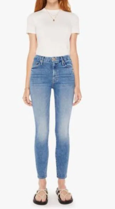 MOTHER HIGH WAISTED LOOKER ANKLE IN ON THE ROAD
