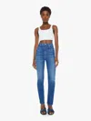 Mother High Waisted Twizzy Skimp Jean In Delicious Memories In Blue