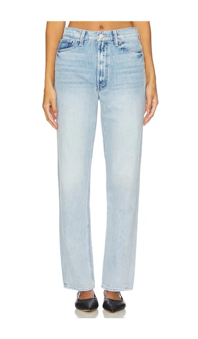 Mother High Waisted Study Skimp Jeans In Silent Treatment