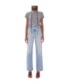 Mother High-waisted Tunnel Vision Jeans In Blue