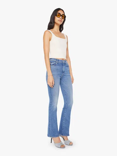 Mother High Waisted Weekender Skimp Swing And A Miss Jeans In Multi - Size 34