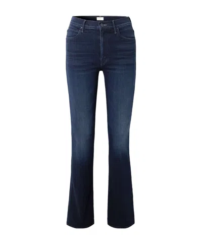 Mother High-rise Bootcut Jeans In Blue
