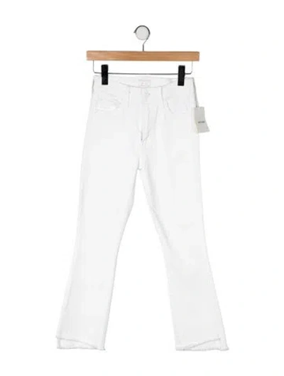 Pre-owned Mother High-rise Flared Jeans In Multi