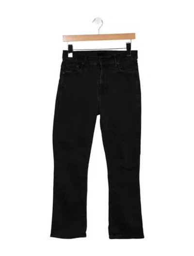 Pre-owned Mother High-rise Flared Jeans In Multi