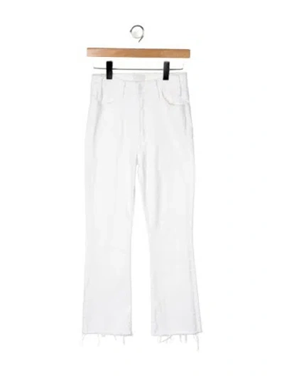 Pre-owned Mother High-rise Flared Jeans In Multi