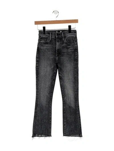 Pre-owned Mother High-rise Flared Jeans In Multi
