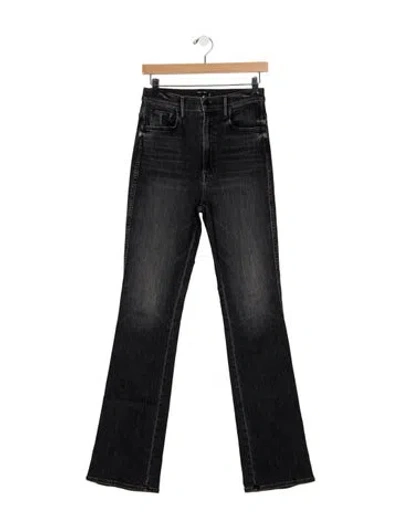 Pre-owned Mother High-rise Flared Jeans In Multi