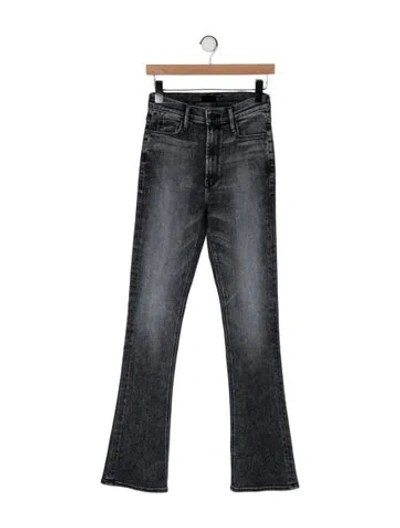 Pre-owned Mother High-rise Flared Jeans In Multi