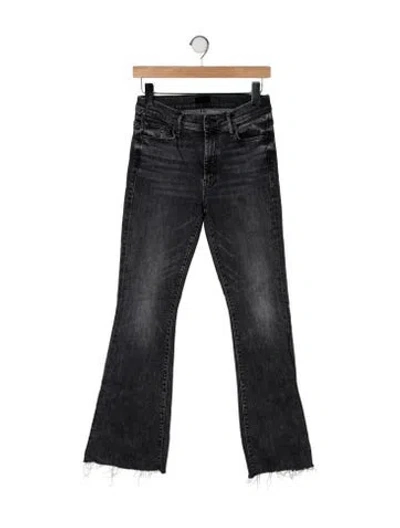 Pre-owned Mother High-rise Flared Jeans In Multi