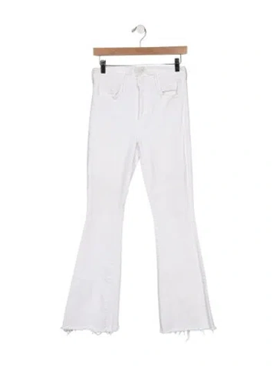Pre-owned Mother High-rise Flared Jeans In Multi