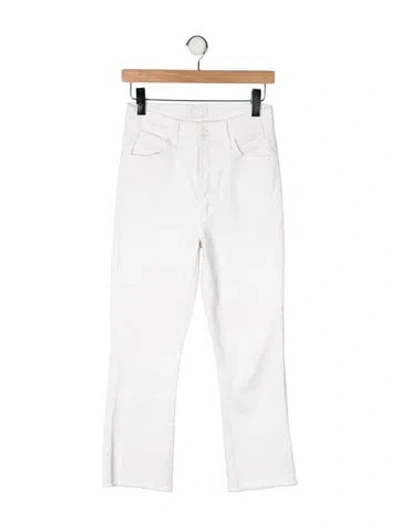 Pre-owned Mother High-rise Flared Jeans In Multi