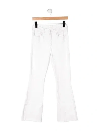 Pre-owned Mother High-rise Flared Jeans In Multi
