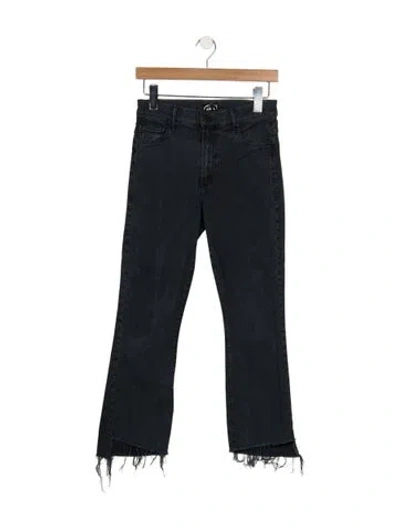 Pre-owned Mother High-rise Flared Jeans In Multi