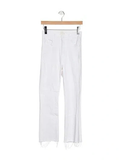Pre-owned Mother High-rise Flared Jeans In Multi