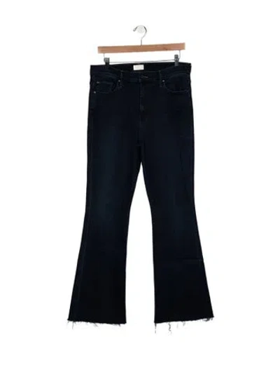 Pre-owned Mother High-rise Flared Jeans W/ Tags In Blue