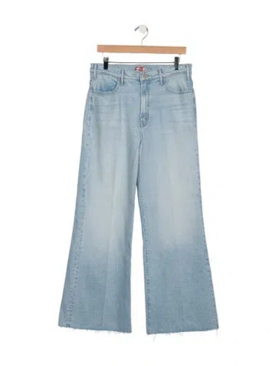 Pre-owned Mother High-rise Flared Jeans W/ Tags In Blue