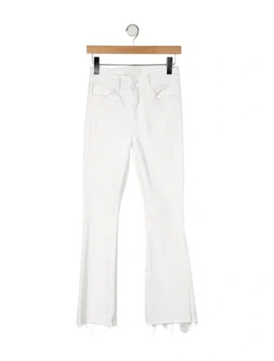 Pre-owned Mother High-rise Wide Leg Jeans In Multi