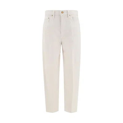 Mother Hiker Skimp Jeans In Natural