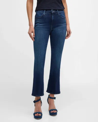 Mother Hustler Ankle Bootcut Jeans In Heirloom In Blue