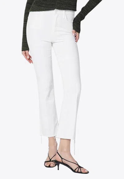 Mother Hustler Ankle Fray Jeans