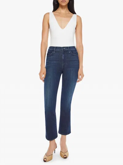 MOTHER HUSTLER ANKLE JEANS IN CORNER PIECE