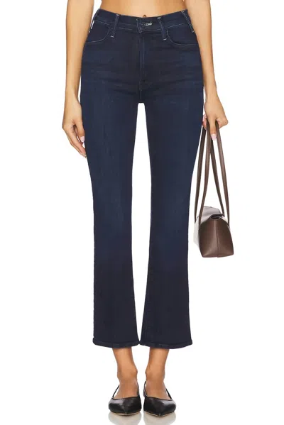 Mother Hustler Ankle Jeans In Corner Piece In Blue