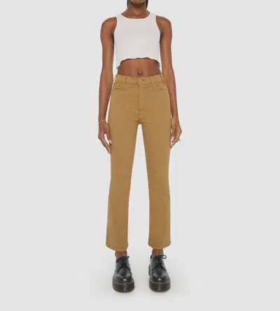 Mother Hustler Flood Pants In Ben Breen In Multi