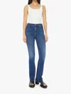 Mother Hustler Heel Fray In Yakkity Yak Yak In Blue