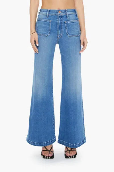 Mother Hustler Roller Patch Pocket Jeans - Petite In Piece By Piece