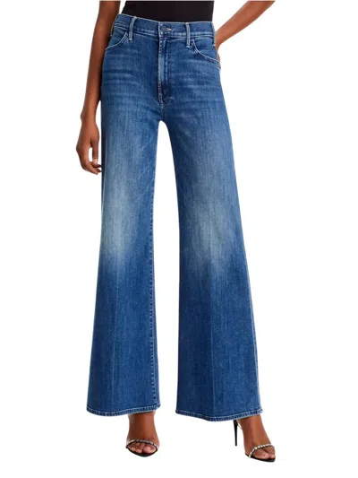 Mother Hustler Roller Skimp Jeans In Caving In In Multi