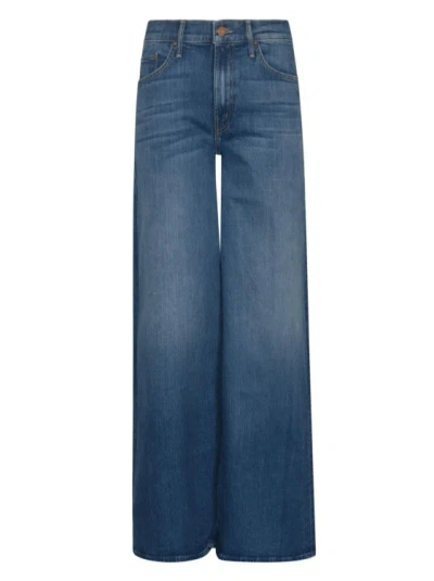 Mother Flare Jeans In Blue