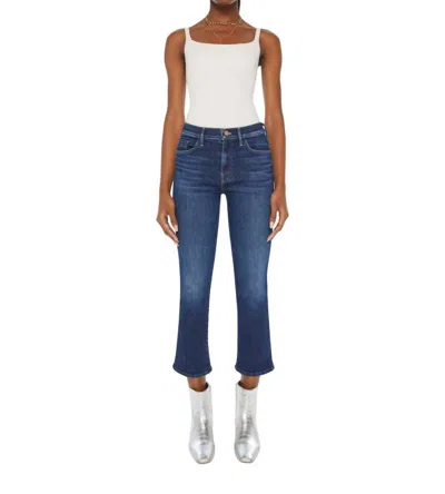 Mother Insider Ankle Jeans In Mind Games In Multi