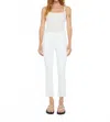 Mother Insider Crop Step Fray Jean In Fairest Of Them All In Multi