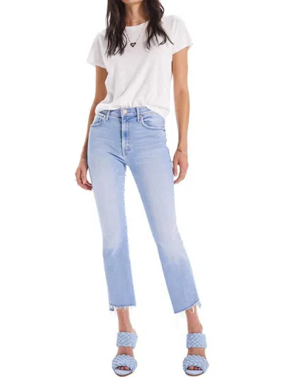 Mother Insider Crop Step Fray Jean In Limited Edition