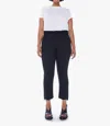 MOTHER INSIDER CROP STEP FRAY JEANS IN NOT GUILTY