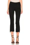 Mother The Insider Crop Step Fray Jeans In Not Gulity In Not Guilty